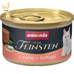ANIMONDA Vom Feinsten Mus Łosoś i drób 85g