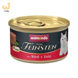 ANIMONDA Vom Feinsten Mus Wołowina i kaczka 85g