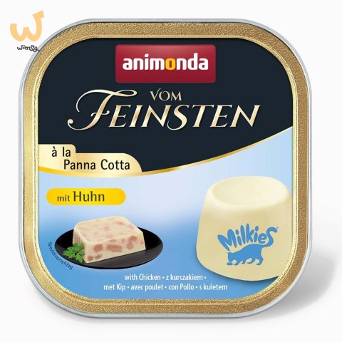 ANIMONDA Vom Feinsten a la Panna Cotta kurczak karma mokra dla kotów 100g ANIMONDA Vom Feinsten a la Panna Cotta kurczak karma mokra dla kotów 100g