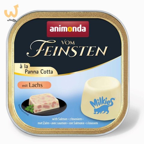 ANIMONDA Vom Feinsten a la Panna Cotta łosoś karma mokra dla kotów 100g ANIMONDA Vom Feinsten a la Panna Cotta łosoś karma mokra dla kotów 100g