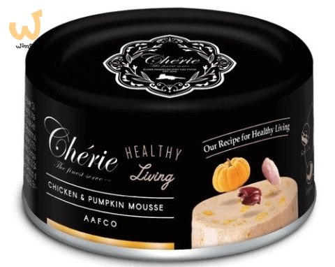 Cherie Karma w puszce dla kota MUS KURCZAK DYNIA 80g Cherie Karma w puszce dla kota MUS KURCZAK DYNIA 80g