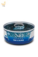 FARMINA N&D Cat Ocean Tuna, Salmon - mokra karma dla kota - 70 g