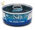 FARMINA N&D Cat Ocean Tuna, Sardine&Shrimps - mokra karma dla kota - 70 g