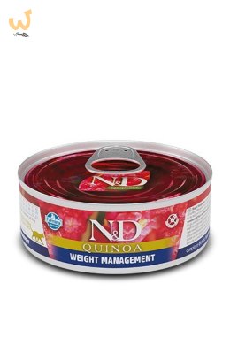 FARMINA N&D Cat Quinoa Weight Management Adult - mokra karma dla kota - 70 g