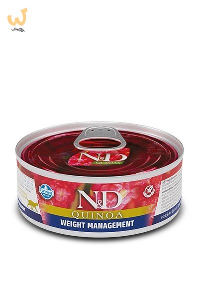 FARMINA N&D Cat Quinoa Weight Management Adult - mokra karma dla kota - 70 g