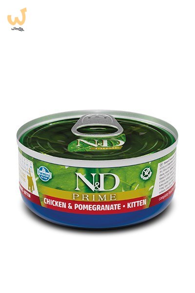 FARMINA N&D Prime Chicken & Pomegranate Kitten - mokra karma dla kociąt - 70 g