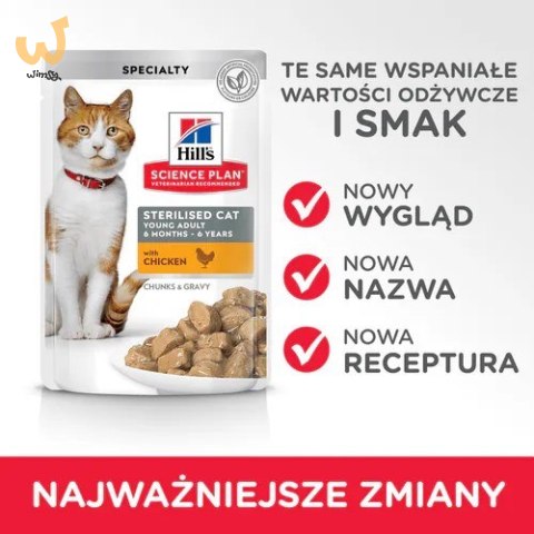 HILL'S SP Feline Adult Chicken 85g dla kota HILL'S SP Feline Adult Chicken 85g dla kota