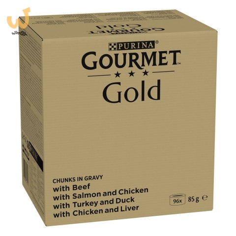 PURINA GOURMET GOLD Kawałki w sosie 96x85g PURINA GOURMET GOLD Kawałki w sosie 96x85g