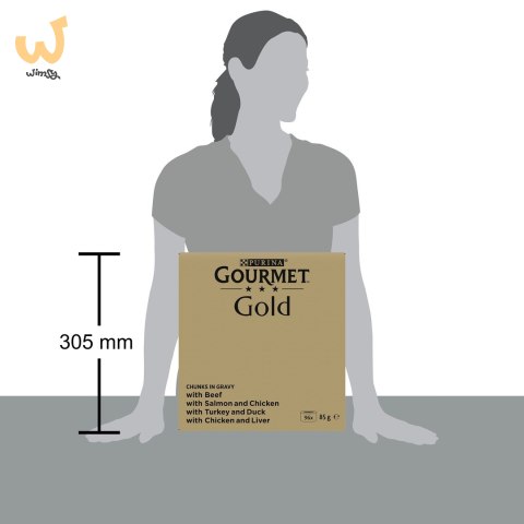 PURINA GOURMET GOLD Kawałki w sosie 96x85g PURINA GOURMET GOLD Kawałki w sosie 96x85g