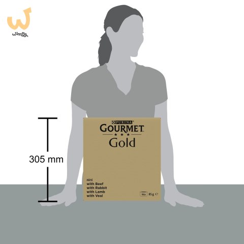 PURINA GOURMET GOLD Mus 96x85g PURINA GOURMET GOLD Mus 96x85g