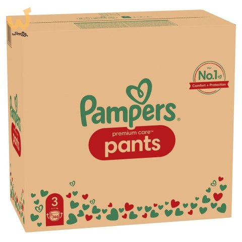 Pieluchy PAMPERS Premium PANTS MTH rozm 3 (6-11kg) 144szt Pieluchy PAMPERS Premium PANTS MTH rozm 3 (6-11kg) 144szt
