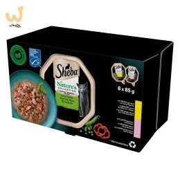 SHEBA Nature's collection mix smaków dla kota8x85g