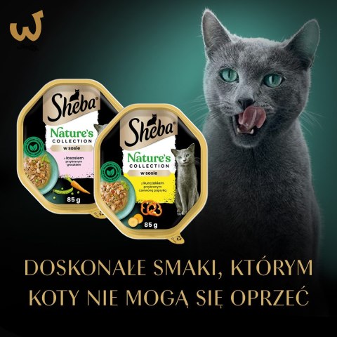 SHEBA Nature's collection mix smaków dla kota8x85g SHEBA Nature's collection mix smaków dla kota8x85g