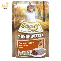 STUZZY dla kotów Monoprotein Indyk dla Dorosłych 85g