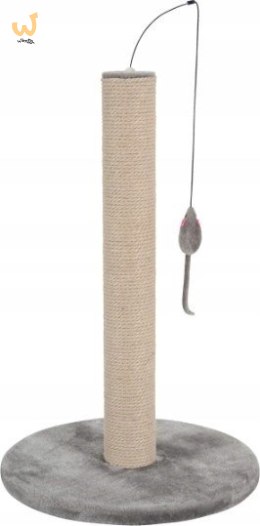 ZOLUX Drapak sizal słupek z zabawką 63cm kol. szary