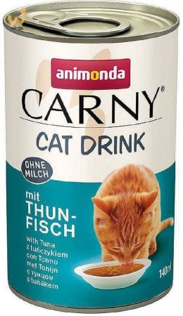ANIMONDA Carny Cat Drink Napój z tuńczykiem - przysmak dla kota - 140 ml