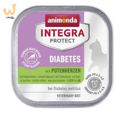 ANIMONDA Integra Protect Diabetes serca indyka - mokra karma dla kota - 100 g