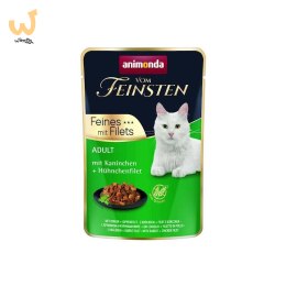 ANIMONDA vom Feinsten Królik, filet z kurczaka - mokra karma dla kota - 85 g