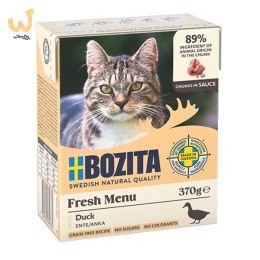BOZITA Kaczka w sosie - mokra karma dla kota 370g