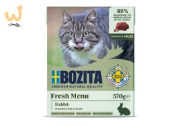 BOZITA Mięsne kawałki z królikiem w sosie 370g