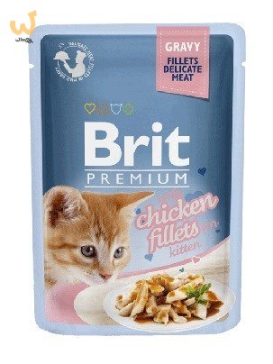 BRIT Premium with Chicken Fillets - mokra karma dla kota - 85 g BRIT Premium with Chicken Fillets - mokra karma dla kota - 85 g