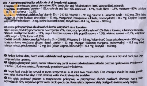 DOLINA NOTECI Piper z łososiem - mokra karma dla kota - 100g DOLINA NOTECI Piper z łososiem - mokra karma dla kota - 100g