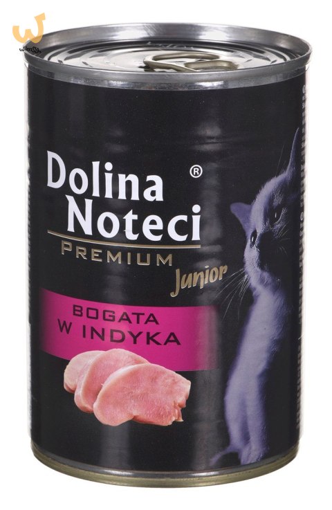 DOLINA NOTECI Premium Junior Indyk - karma dla kota - 400g DOLINA NOTECI Premium Junior Indyk - karma dla kota - 400g