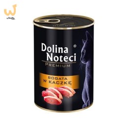 DOLINA NOTECI Premium bogata w kaczkę - mokra karma dla kota - 400 g