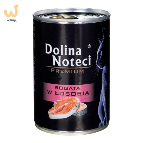 DOLINA NOTECI Premium bogata w łososia - mokra karma dla kota - 400g DOLINA NOTECI Premium bogata w łososia - mokra karma dla kota - 400g