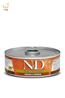 FARMINA N&D Pumpkin Venison & Pumpkin - mokra karma dla kota - 70 g