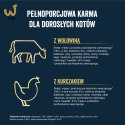 FELIX Tasty Shreds z wołowiną i kurczakiem - mokra karma dla kota - 4x 80g
