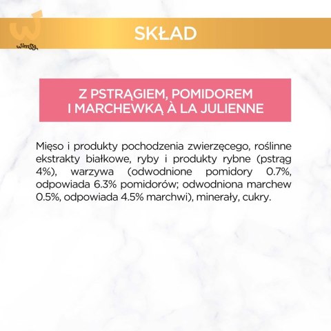 GOURMET A la Carte Kurczak, Pstrąg, Wołowina, Rdzawiec - mokra karma dla kota - 4 x 85 g GOURMET A la Carte Kurczak, Pstrąg, Wołowina, Rdzawiec - mokra karma dla kota - 4 x 85 g