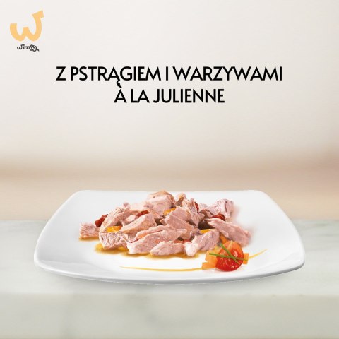 GOURMET A la Carte Kurczak, Pstrąg, Wołowina, Rdzawiec - mokra karma dla kota - 4 x 85 g GOURMET A la Carte Kurczak, Pstrąg, Wołowina, Rdzawiec - mokra karma dla kota - 4 x 85 g