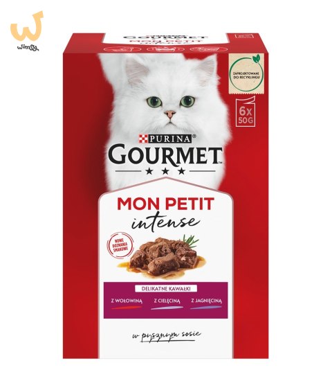 GOURMET Mon Petit Mix Mięsny - mokra karma dla kota - 6 x 50 g GOURMET Mon Petit Mix Mięsny - mokra karma dla kota - 6 x 50 g