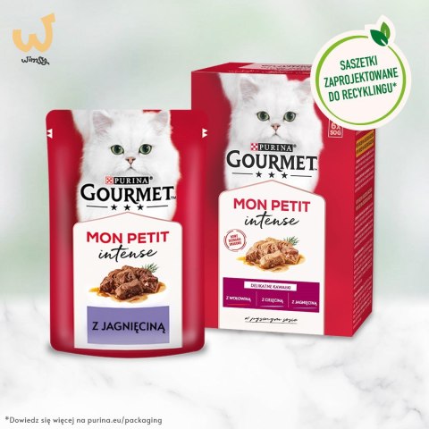 GOURMET Mon Petit Mix Mięsny - mokra karma dla kota - 6 x 50 g GOURMET Mon Petit Mix Mięsny - mokra karma dla kota - 6 x 50 g