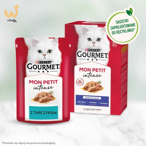 GOURMET Mon Petit Mix Rybny - mokra karma dla kota - 6x50g GOURMET Mon Petit Mix Rybny - mokra karma dla kota - 6x50g