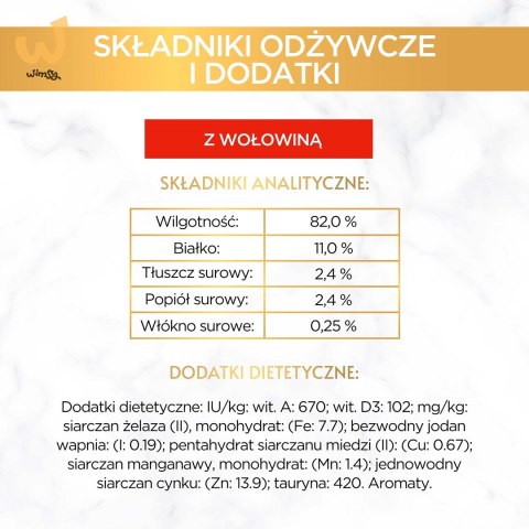 Gourmet Gold Sauce Delight z wołowiną - mokra karma dla kota - puszka - 85 g Gourmet Gold Sauce Delight z wołowiną - mokra karma dla kota - puszka - 85 g