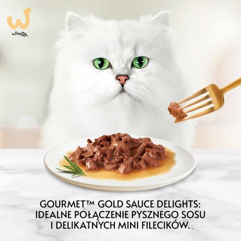 Gourmet Gold Sauce Delight z wołowiną - mokra karma dla kota - puszka - 85 g Gourmet Gold Sauce Delight z wołowiną - mokra karma dla kota - puszka - 85 g
