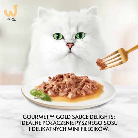 Gourmet Gold Sauce Delights mokra karma dla kota z kurczakiem 85 g Gourmet Gold Sauce Delights mokra karma dla kota z kurczakiem 85 g