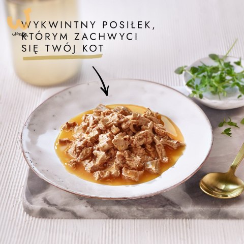 Gourmet Gold Sauce Delights mokra karma dla kota z kurczakiem 85 g Gourmet Gold Sauce Delights mokra karma dla kota z kurczakiem 85 g
