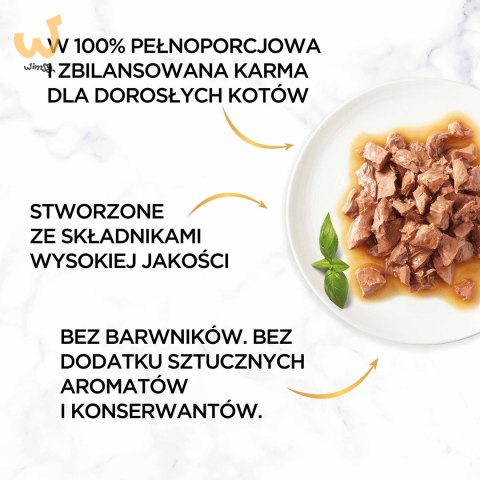 Gourmet Gold Sauce Delights mokra karma dla kota z kurczakiem 85 g Gourmet Gold Sauce Delights mokra karma dla kota z kurczakiem 85 g