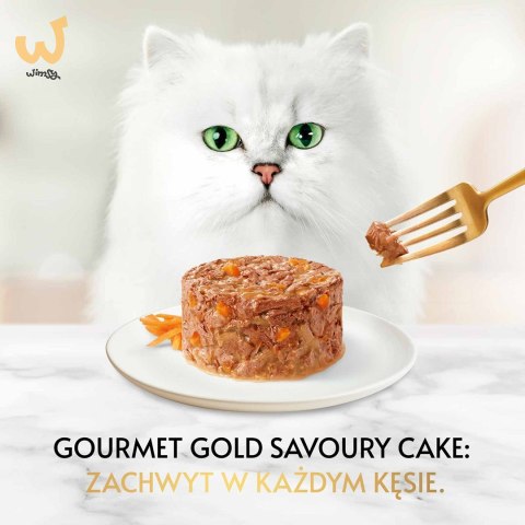 Gourmet Gold Savoury Cake kurczak i marchewka - mokra karma dla kota - 85 g Gourmet Gold Savoury Cake kurczak i marchewka - mokra karma dla kota - 85 g