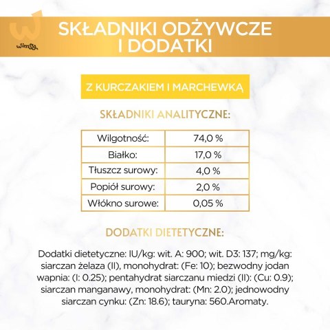 Gourmet Gold Savoury Cake kurczak i marchewka - mokra karma dla kota - 85 g Gourmet Gold Savoury Cake kurczak i marchewka - mokra karma dla kota - 85 g