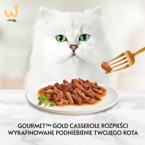 Gourmet Gold mokra karma dla kota z kaczką i indykiem 85g Gourmet Gold mokra karma dla kota z kaczką i indykiem 85g