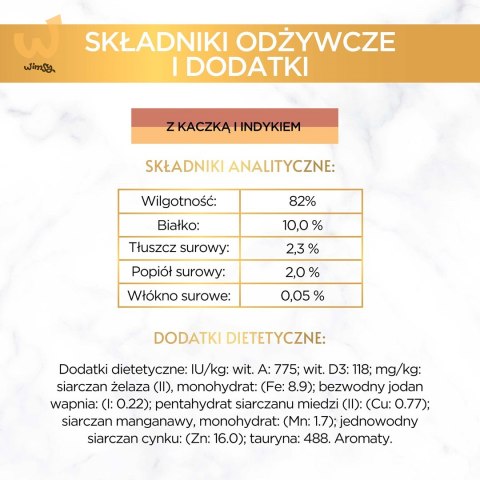 Gourmet Gold mokra karma dla kota z kaczką i indykiem 85g Gourmet Gold mokra karma dla kota z kaczką i indykiem 85g