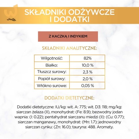 Gourmet Gold mokra karma dla kota z kaczką i indykiem 85g Gourmet Gold mokra karma dla kota z kaczką i indykiem 85g