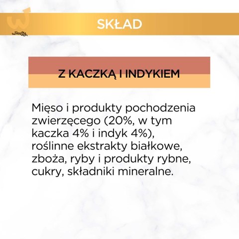 Gourmet Gold mokra karma dla kota z kaczką i indykiem 85g Gourmet Gold mokra karma dla kota z kaczką i indykiem 85g