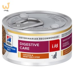 HILL'S PD Diet i/d Digestive Care Feline potrawka z kurczaka - mokra karma dla kota - 82 g