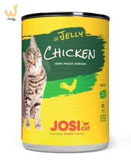 JOSERA JosiCat Kurczak w galaretce - mokra karma dla kota - 400 g