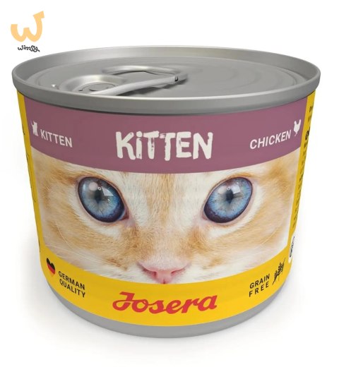 Josera Kitten kurczak puszka dla kotów 200g Josera Kitten kurczak puszka dla kotów 200g